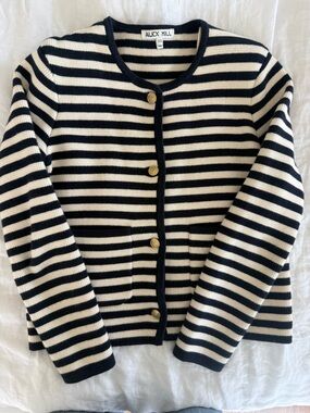 Alex Mill Striped Paris Sweater Jacket